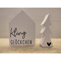 Dekohaus Raysin Kling Glöckchen Und Tanne Dekohaus Raysin Kling Glöckchen Und Tanne von VeloursTraumland