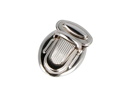 VELOX Tupi Brosche, oval, Nickel-Stahl, 34 x 25 mm, 3 Stück von INNSPIRO