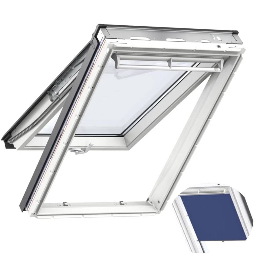 VELUX GPU 0070 inklusive Sonnenschutz Rollo Klapp-Schwingfenster zweifach verglast Sparpaket inkl. Eindeckrahmen VELUX GPU 0070 inklusive Sonnenschutz Rollo Klapp-Schwingfenster zweifach verglast Sparpaket inkl. Eindeckrahmen von Velux