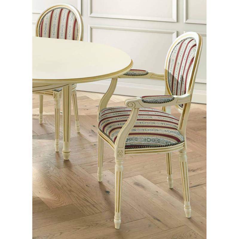 home24 Armlehnenstuhl Alison 57 x 97 x 57cm Rot/Rot von home24