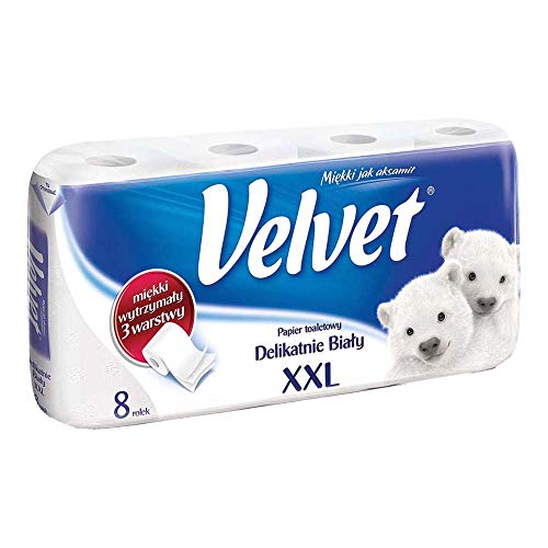 Velvet VELVET-PAPXXL_W Toilettenpapier von Verbatim