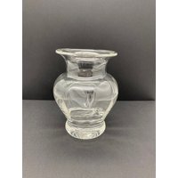 Vintage Kristallklare Kleine Dartington Vase von VelvetBerryHome
