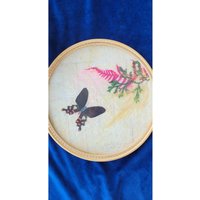Retro Schmetterling Tablett von VelvetLagoonVintage
