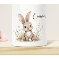 Kinder Spardose | Personalisiert Hasen-Motiv Hase Ostergeschenk Waldtiere Kinder Spardose | Personalisiert Hasen-Motiv Hase Ostergeschenk Waldtiere von VelyflairDesign