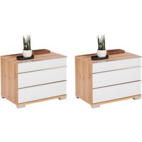 Venda Nachtschrank-Set LOFT, Holznachbildung von Venda