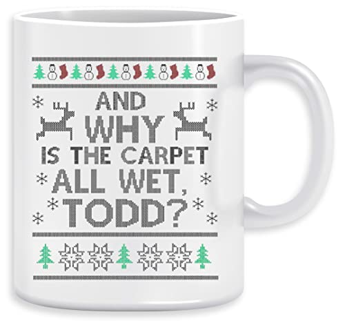 And Why Is The Carpet All Wet, Todd Kaffeebecher Becher Tassen Ceramic Mug Cup von Vendax