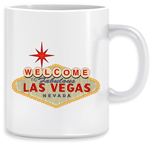 Fabulous Las Vegas Kaffeebecher Becher Tassen Ceramic Mug Cup von Vendax