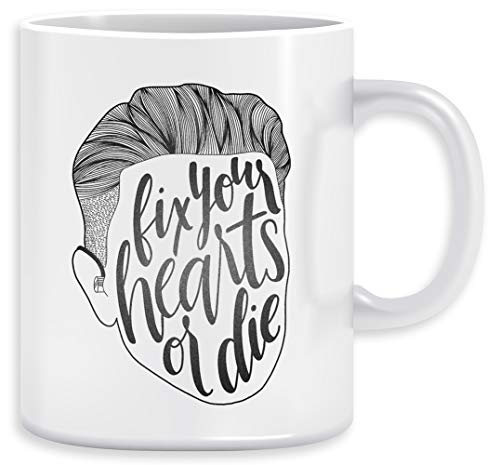Fix Your Hearts Or Die Kaffeebecher Becher Tassen Ceramic Mug Cup Fix Your Hearts Or Die Kaffeebecher Becher Tassen Ceramic Mug Cup von Vendax