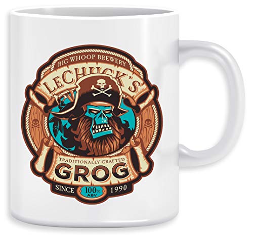 Ghost Pirate Grog Kaffeebecher Becher Tassen Ceramic Mug Cup von Vendax