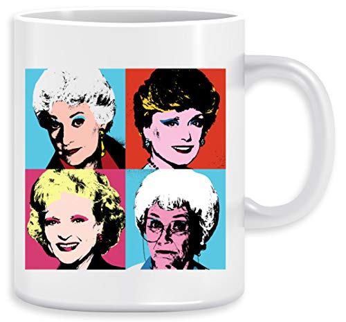 Golden Warhol Girls - The Golden Girls Kaffeebecher Becher Tassen Ceramic Mug Cup von Vendax