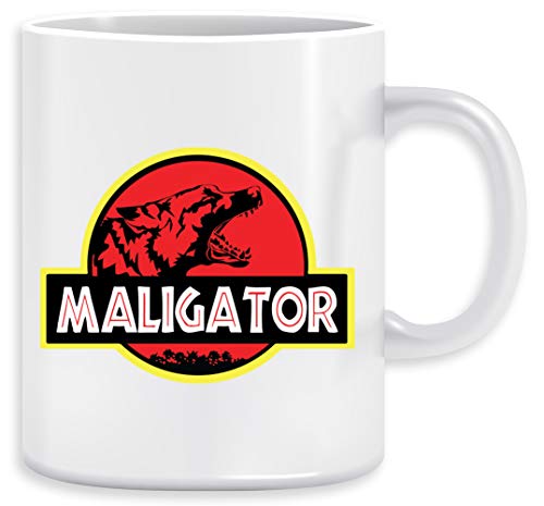 Maligator - Malinois Kaffeebecher Becher Tassen Ceramic Mug Cup von Vendax