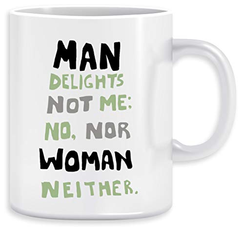 Man Delights Not Me Kaffeebecher Becher Tassen Ceramic Mug Cup von Vendax