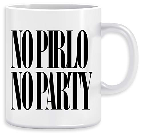 No Pirlo No Party Kaffeebecher Becher Tassen Ceramic Mug Cup von Vendax