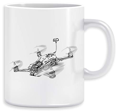 Rennen Drohne Kaffeebecher Becher Tassen Ceramic Mug Cup von Vendax