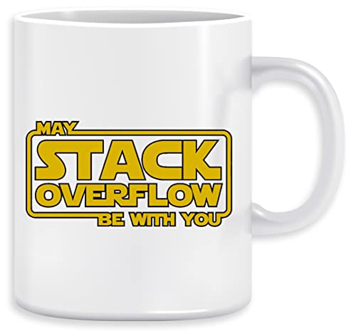 Stack Overflow With You Kaffeebecher Becher Tassen Ceramic Mug Cup von Vendax