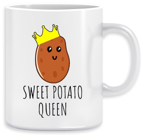 Sweet Potato Queen - Funny Potato Kaffeebecher Becher Tassen Ceramic Mug Cup von Vendax