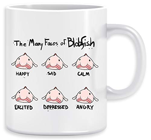 The Many Faces Of Blobfish Kaffeebecher Becher Tassen Ceramic Mug Cup The Many Faces Of Blobfish Kaffeebecher Becher Tassen Ceramic Mug Cup von Vendax