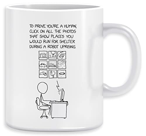 Xkcd Kaffeebecher Becher Tassen Ceramic Mug Cup von Vendax