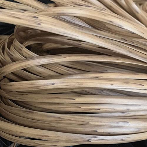 Vendics Wicker Restaurierung, Synthetisches Rattan Möbel Fixing Kit Holz Farbe Flaches Plastikgewebe Für Rattan Möbel Und Stuhl Körbe/Helles Holz von Vendics