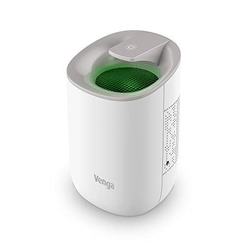 Venga! Luftentfeuchter, 600 ml Fassungsvermögen, Geräuscharm, Kompakte Größe, 23 W, Weiß/ Grau, VG ADH 3000 Venga! Luftentfeuchter, 600 ml Fassungsvermögen, Geräuscharm, Kompakte Größe, 23 W, Weiß/ Grau, VG ADH 3000 von Venga!