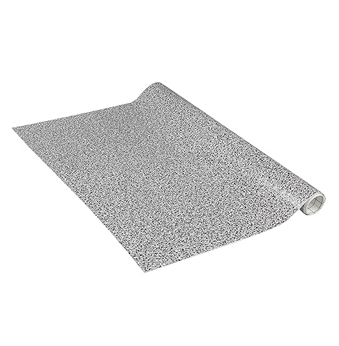 Venilia Klebefolie | Granite Grey Steinoptik Grau | 67,5 cm x 1,5 m, Stärke 95μ | selbstklebende Möbel-Folie, Dekofolie, Tapete, Küchenfolie | ohne Phthalate | Made in EU von Venilia