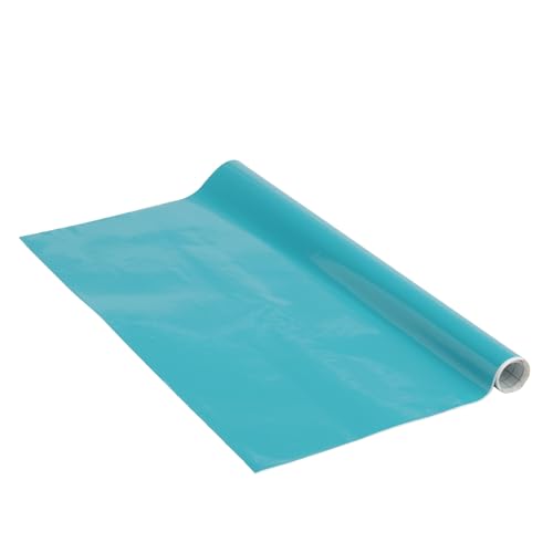 Venilia Klebefolie Greenline | Ocean Blue Blau | 67,5cm x 2m, Stärke 95μ | selbstklebende Möbel-Folie, Dekofolie, Tapete, Küchenfolie | aus 100% recyceltem Plastik - ohne Phthalate | Made in EU von Venilia