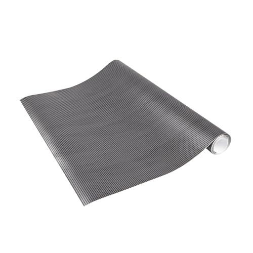 Venilia Klebefolie | Grau-Schwarz Gestreift Streifen | 45cm x 1,5m, Stärke 260μ | selbstklebende Möbel-Folie, Dekofolie, Tapete, Küchenfolie | PVC ohne Phthalate | Made in EU Venilia Klebefolie | Grau-Schwarz Gestreift Streifen | 45cm x 1,5m, Stärke 260μ | selbstklebende Möbel-Folie, Dekofolie, Tapete, Küchenfolie | PVC ohne Phthalate | Made in EU von Venilia
