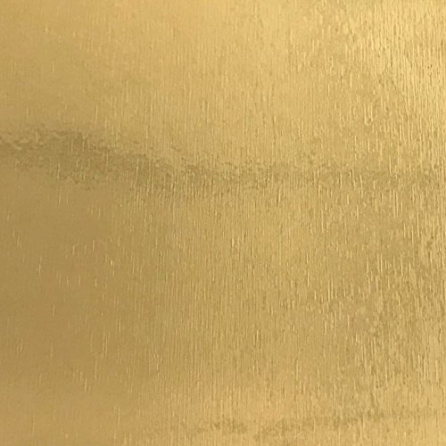 Venilia Klebefolie | Gold Gebürstet Metall-Optik | 67,5cm x 1,5m, Stärke 120μ | selbstklebende Möbel-Folie, Dekofolie, Tapete, Küchenfolie | PVC ohne Phthalate | Made in EU von Venilia