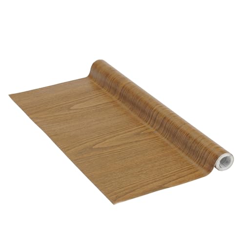 Venilia Klebefolie Perfect Fix® | Holzoptik Eiche dunkel Holzfolie | 45cm x 2m, Stärke 150μ | selbstklebende Möbel-Folie, Dekofolie, keine Blasen, Küchenfolie | PVC ohne Phthalate | Made in EU von Venilia