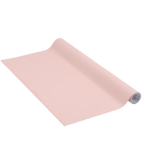 Venilia Klebefolie | Hellrosa | Uni Matt Rosa Puderrosa Hellrosa, 67,5cm x 2m | selbstklebende Möbel-Folie, Dekofolie, Tapete, Küchenfolie | PVC ohne Phthalate | Made in EU von Venilia