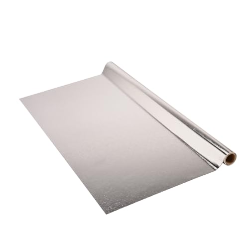 Venilia Klebefolie | Alu Gebürstet Metall-Optik | 45cm x 1,5m, Stärke 120μ | selbstklebende Möbel-Folie, Dekofolie, Tapete, Küchenfolie | PVC ohne Phthalate | Made in EU von Venilia