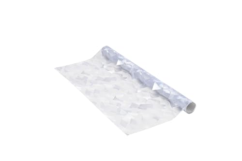 Venilia Fensterfolie statisch Vitrostatic Fläche 3D Sichtschutz Folie, PVC, ohne Phthalate, transparent, 45cm x 1,5m, 200µm (Stärke: 0,2mm) von Venilia