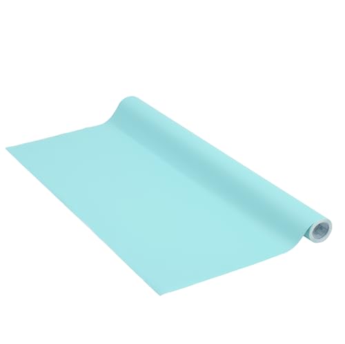 Venilia Klebefolie | Aquamarin | Uni Matt Türkis Opalblau Aquamarin, 67,5cm x 2m | selbstklebende Möbel-Folie, Dekofolie, Tapete, Küchenfolie | PVC ohne Phthalate | Made in EU von Venilia