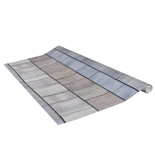 Vénilia Klebefolie Deco Premium, Hevea Holzschindel Beige-Grau, 90 cm x 2,6 m, selbstklebende Möbelfolie, Dekofolie, Küchenfolie, Tapete, PVC ohne Phthalate, Made in EU Vénilia Klebefolie Deco Premium, Hevea Holzschindel Beige-Grau, 90 cm x 2,6 m, selbstklebende Möbelfolie, Dekofolie, Küchenfolie, Tapete, PVC ohne Phthalate, Made in EU von Venilia