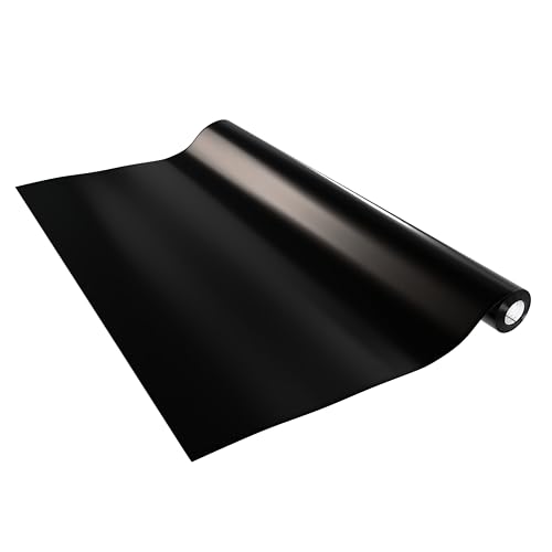 Vénilia Klebefolie Deco Standard, Schwarz matt, 45 cm x 2 m, selbstklebende Möbelfolie, Dekofolie, Küchenfolie, Tapete, PVC ohne Phthalate, Made in EU Vénilia Klebefolie Deco Standard, Schwarz matt, 45 cm x 2 m, selbstklebende Möbelfolie, Dekofolie, Küchenfolie, Tapete, PVC ohne Phthalate, Made in EU von Venilia