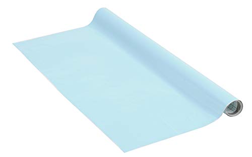 Venilia Klebefolie | Sky Blue Matt Hellblau | 67,5 cm x 1,5 m, Stärke 95μ | selbstklebende Möbel-Folie, Dekofolie, Tapete, Küchenfolie | ohne Phthalate | Made in EU von Venilia