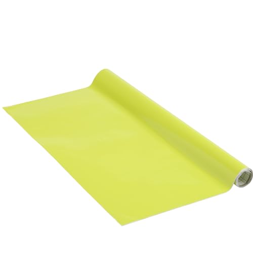 Venilia Klebefolie | Lime Green Matt Gelb | 45 cm x 1,5 m, Stärke 95μ | selbstklebende Möbel-Folie, Dekofolie, Tapete, Küchenfolie | ohne Phthalate | Made in EU von Venilia