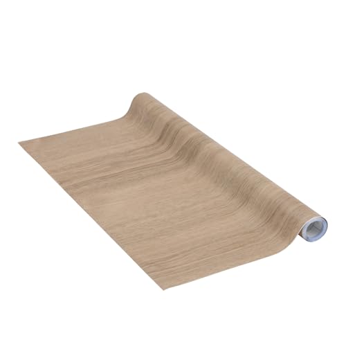 Venilia Klebefolie Perfect Fix® | Holzoptik Kiefer Taupe Holzfolie | 90cm x 2,1m, Stärke 150μ | selbstklebende Möbel-Folie, Dekofolie, keine Blasen, Küchenfolie | PVC ohne Phthalate | Made in EU von Venilia