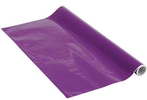 Venilia Klebefolie | Violett Matt Lila | 45 cm x 1,5 m, Stärke 95μ | selbstklebende Möbel-Folie, Dekofolie, Tapete, Küchenfolie | ohne Phthalate | Made in EU von Venilia