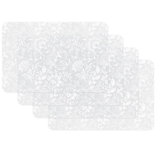 Venilia Tischset Land, Platzset für Esszimmer, Esstischmatten, Telleruntersetzer, Platzdeckchen, abwischbar, lebensmittelecht, 45 x 30 cm, 4 Stück, 59062 von Venilia