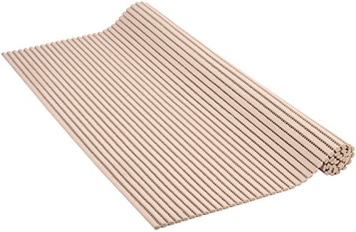 Venilia Weichschaummatte Venisoft Uni taupe rutschfester Bodenbelag Duschmatte Anti-Rutschmatte, PVC-Polyester, Taupe, 65 x 200 cm, 54163 von Venilia