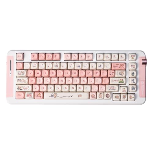 Pink Keycaps PBT MOA Profile Cute Pig Custom Keyboard Keycaps DYE-SUB 131 Keys Set for Cherry MX Switches Alice Mechanical Keyboard Pink Keycaps PBT MOA Profile Cute Pig Custom Keyboard Keycaps DYE-SUB 131 Keys Set for Cherry MX Switches Alice Mechanical Keyboard von Venit Keys