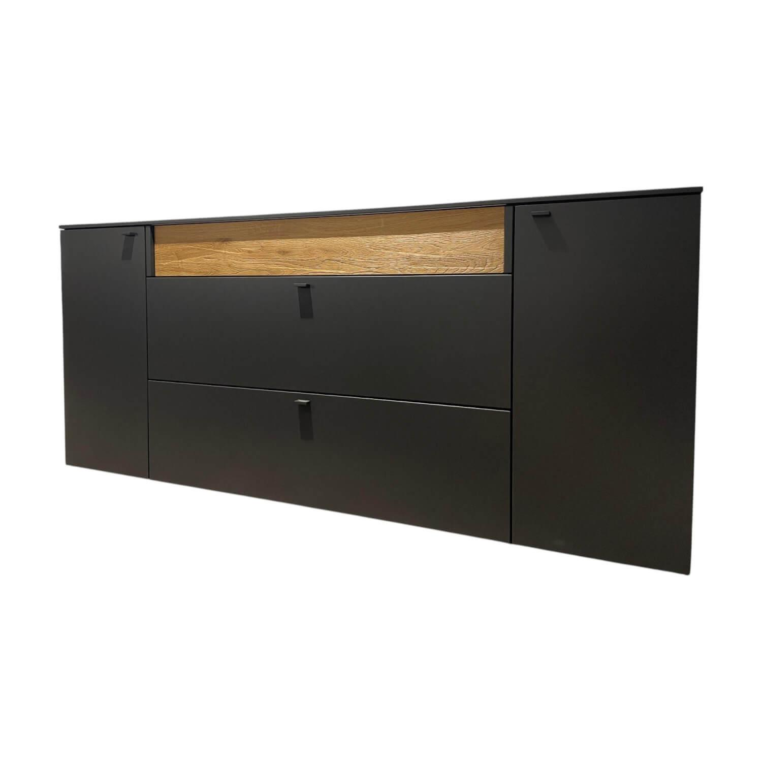 Sideboard Lumea 7243 3983 R Lack Anthrazit Matt Absetzung Eiche Gehackt Gebürste... Sideboard Lumea 7243 3983 R Lack Anthrazit Matt Absetzung Eiche Gehackt Gebürste... von Venjakob