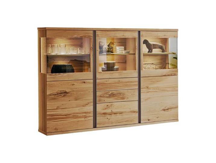 Venjakob Barola furniertes Highboard 9128 mit 5 Türen und beidseitiger Seitenverglasung Wohnzimmer Schrank in Eiche rustico hell geölt Echtholzfurnier Venjakob Barola furniertes Highboard 9128 mit 5 Türen und beidseitiger Seitenverglasung Wohnzimmer Schrank in Eiche rustico hell geölt Echtholzfurnier von Venjakob