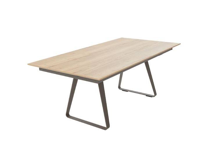 Venjakob Esstisch ET V37 mit Frontauszug und Klappeinlage Gestellausführung sowie Furnierausführung und Größe der Tischplatte ist wählbar von Venjakob