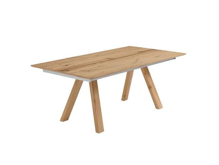 Venjakob Esstisch KLU ET159 mit Massivholz Tischplatte ausziehbar stabiles Metallgestell Ausführung sowie Tischgröße wählbar von Venjakob