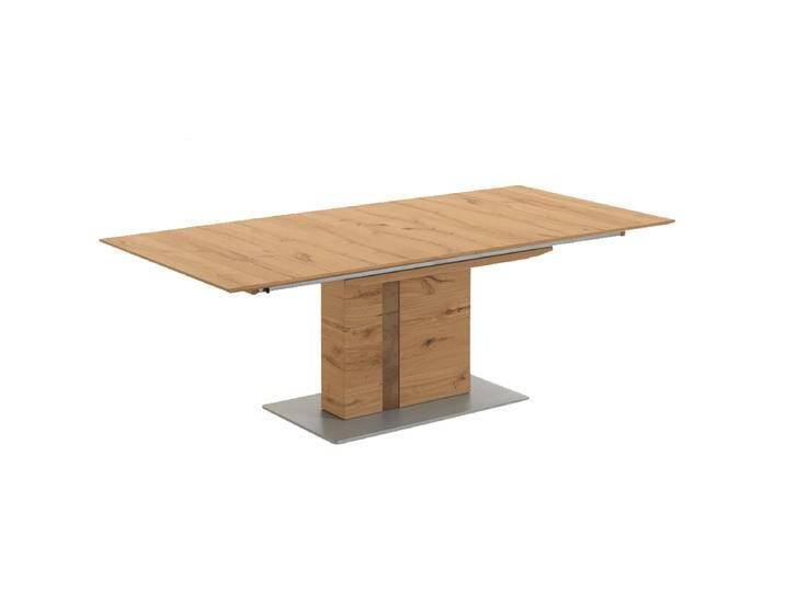 Venjakob Esstisch LID ET634 Tischbreite ca. 90 cm in Echtholzfurnier mit Auszug ca. 100 cm Bodenplatte Größe und Furnierausführung wählbar von Venjakob