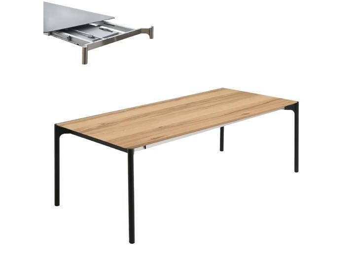 Venjakob Esstisch Mio Plus ET236 ausziehbare Tischplatte aus Echtholzfurnier und Metallunterbau Ausführung wählbar von Venjakob