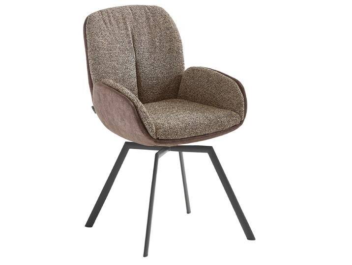 Venjakob Esszimmerstuhl Eden V218 mit modernem Stativgestell und bequemer Sitzschale mit Armlehnen Bezug- sowie Gestellausführung wählbar von Venjakob