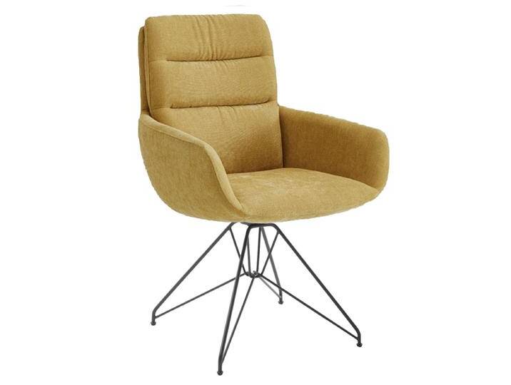 Venjakob Esszimmerstuhl Felia 2066 mit modernem Design-Metallgestell sowie Sitzschale mit Armlehnen Bezug- sowie Gestellausführung wählbar von Venjakob